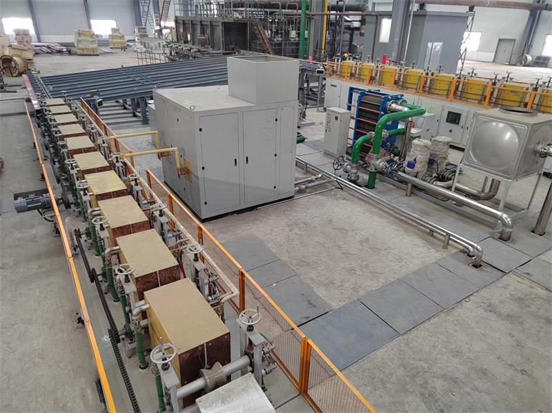 大型钢球轧制用感应加热系统