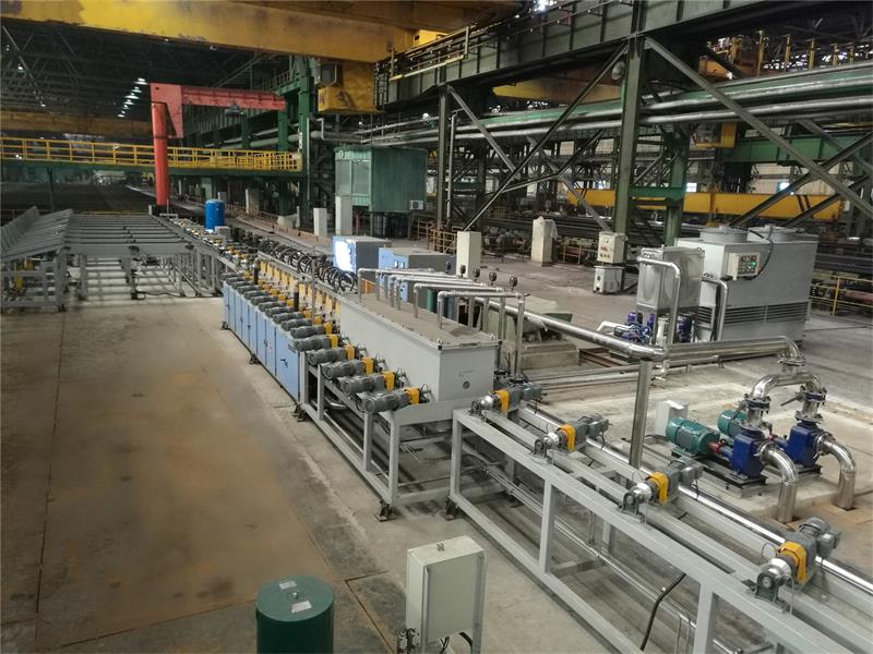 螺纹钢、模具钢、不锈钢轧制用感应热系统